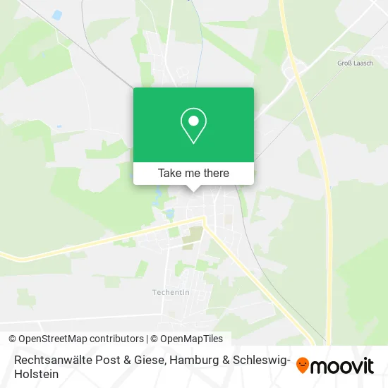 Карта Rechtsanwälte Post & Giese