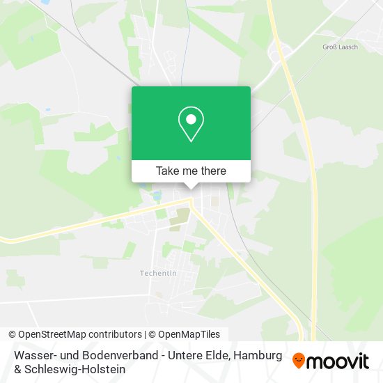 Wasser- und Bodenverband - Untere Elde map