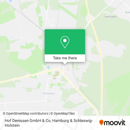 Hof Denissen GmbH & Co map