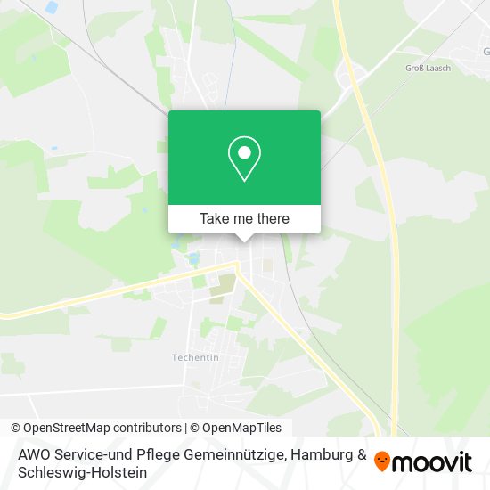 AWO Service-und Pflege Gemeinnützige map