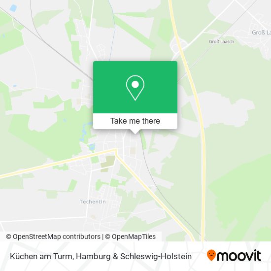 Küchen am Turm map