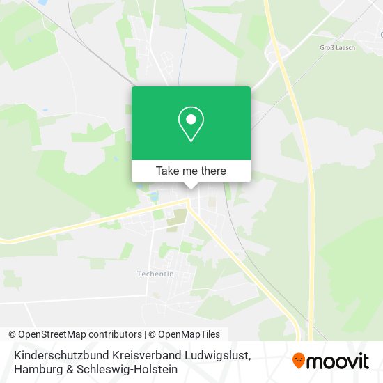 Kinderschutzbund Kreisverband Ludwigslust map