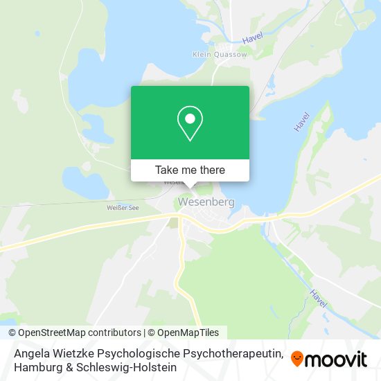 Angela Wietzke Psychologische Psychotherapeutin map