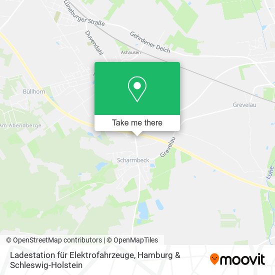 Ladestation für Elektrofahrzeuge map