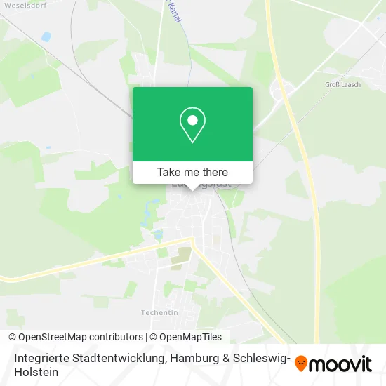 Карта Integrierte Stadtentwicklung