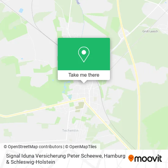Карта Signal Iduna Versicherung Peter Scheewe