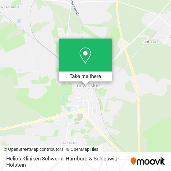 Helios Kliniken Schwerin map