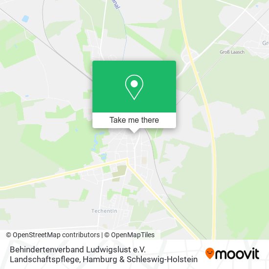 Behindertenverband Ludwigslust e.V. Landschaftspflege map