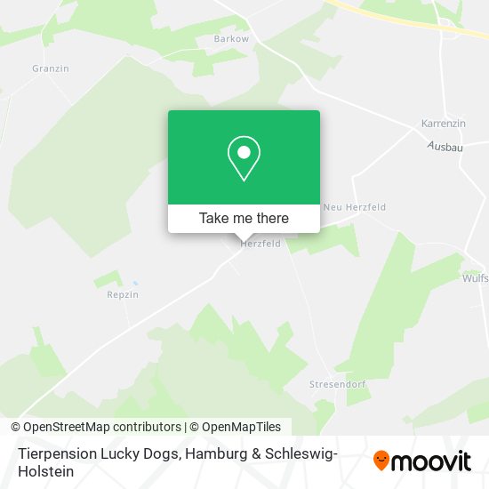 Tierpension Lucky Dogs map
