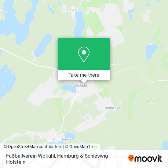 Fußballverein Wokuhl map