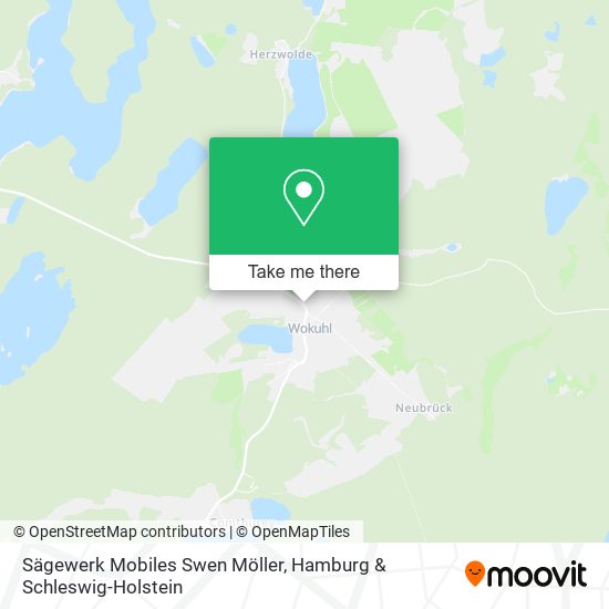 Sägewerk Mobiles Swen Möller map