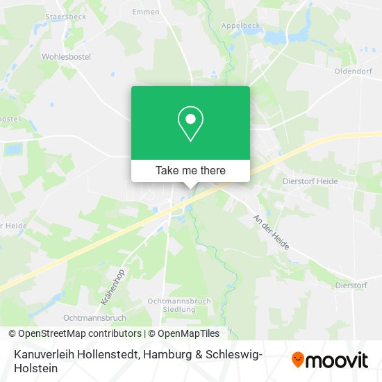 Kanuverleih Hollenstedt map