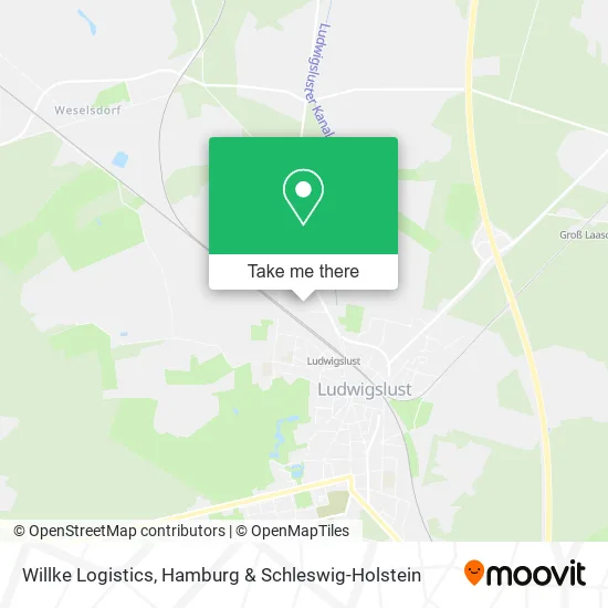 Карта Willke Logistics