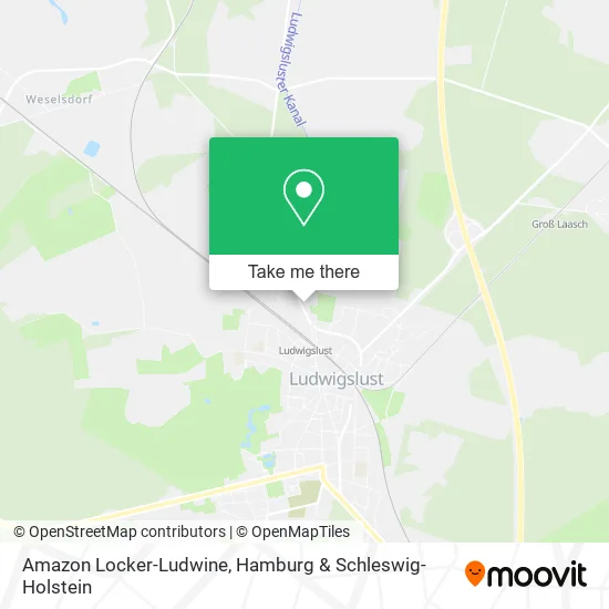 Карта Amazon Locker-Ludwine