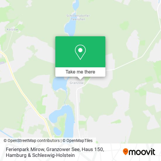 Ferienpark Mirow, Granzower See, Haus 150 map