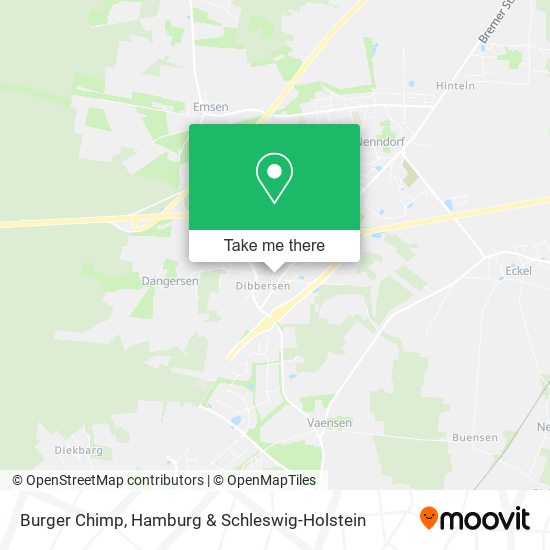 Burger Chimp map