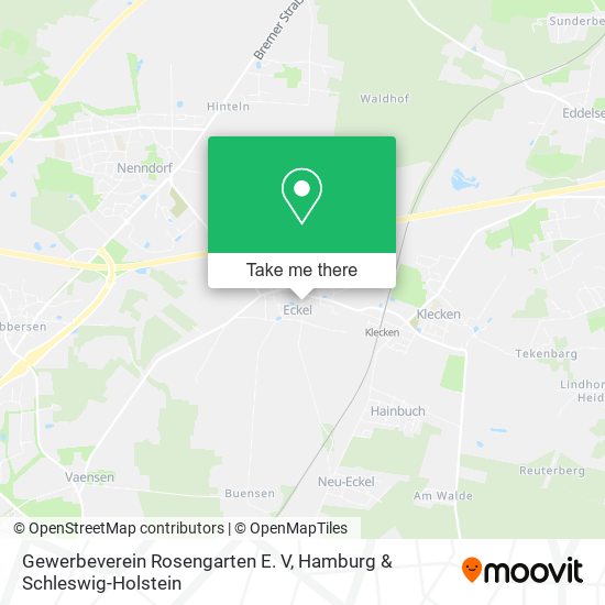 Gewerbeverein Rosengarten E. V map