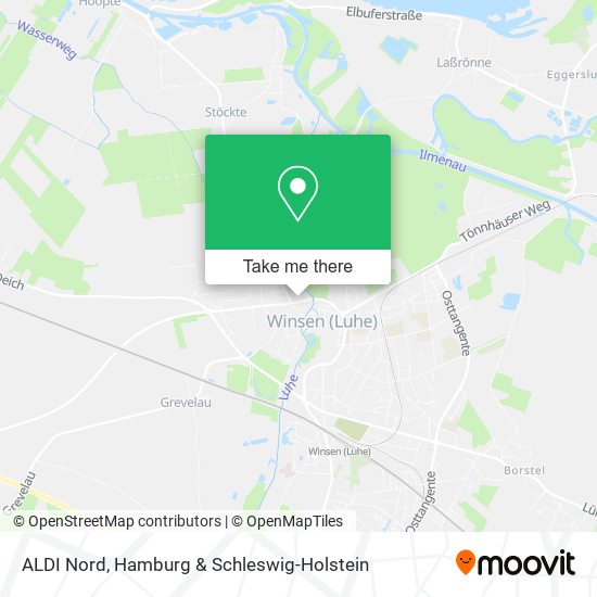 ALDI Nord map