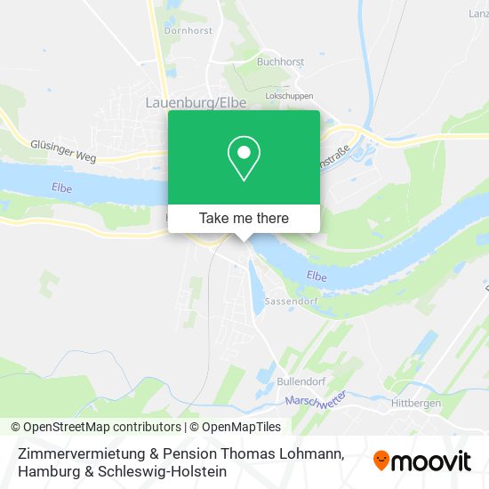 Zimmervermietung & Pension Thomas Lohmann map