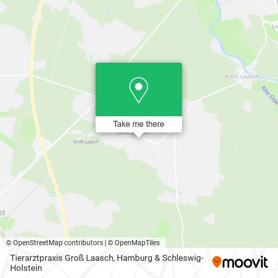 Tierarztpraxis Groß Laasch map