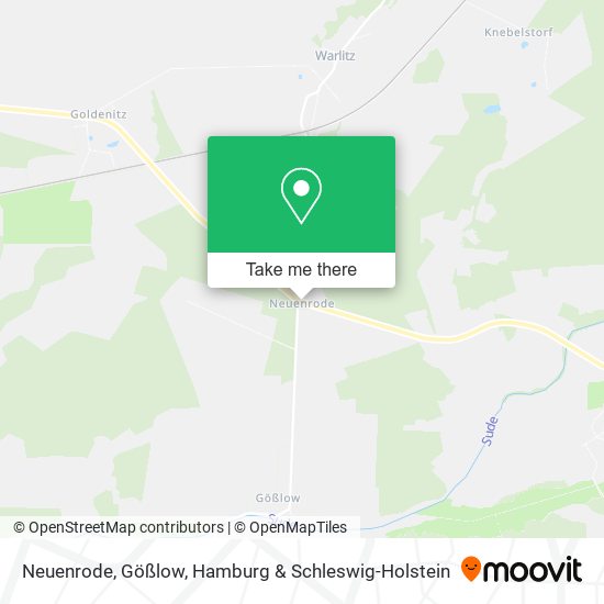 Neuenrode, Gößlow map
