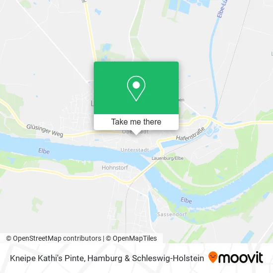 Карта Kneipe Kathi's Pinte