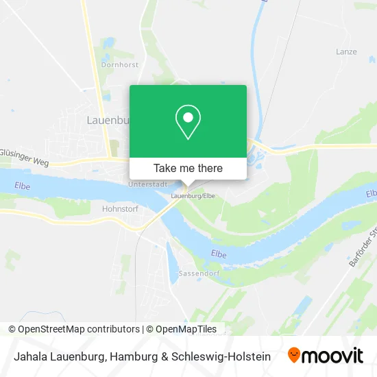 Карта Jahala Lauenburg