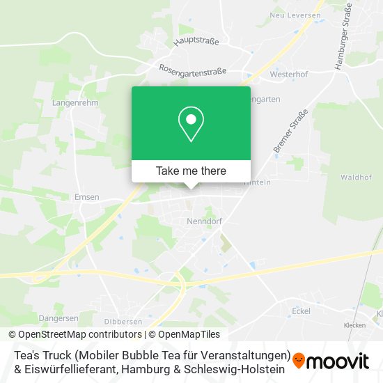 Tea's Truck (Mobiler Bubble Tea für Veranstaltungen) & Eiswürfellieferant map