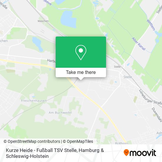 Kurze Heide - Fußball TSV Stelle map