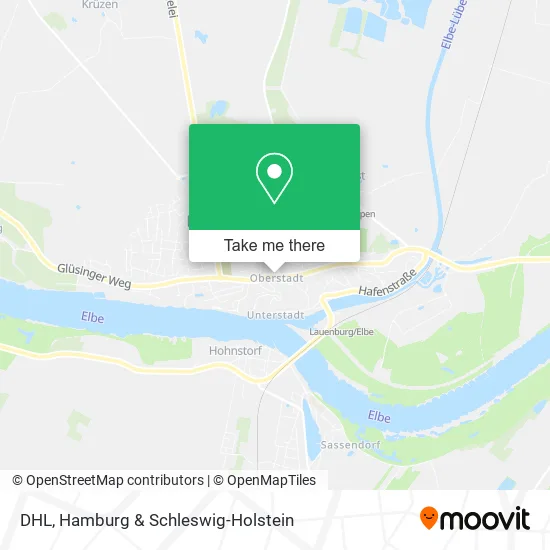 Карта DHL