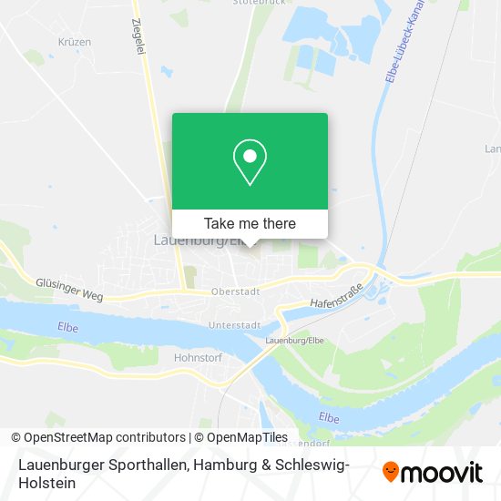 Lauenburger Sporthallen map