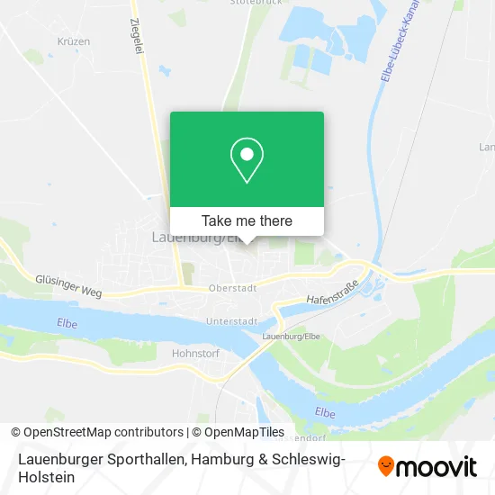 Карта Lauenburger Sporthallen