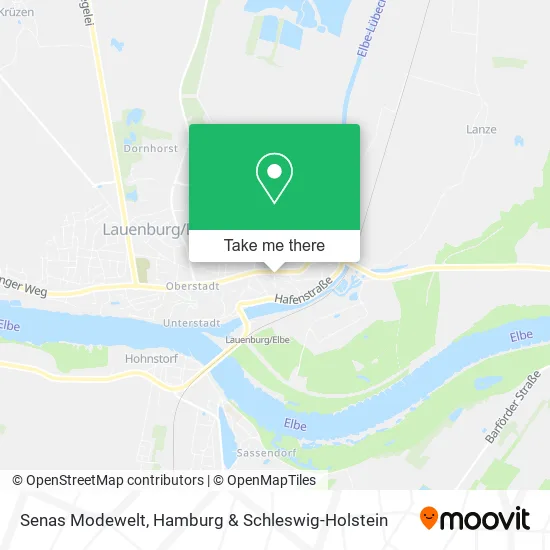 Карта Senas Modewelt