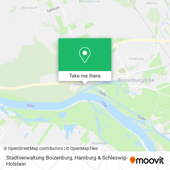 Stadtverwaltung Boizenburg map