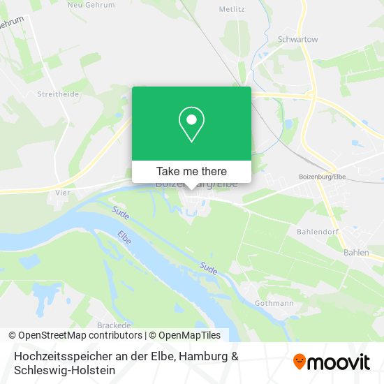 Hochzeitsspeicher an der Elbe map
