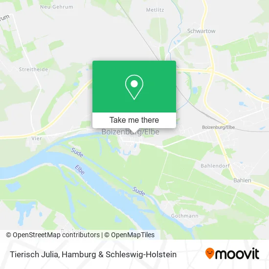 Карта Tierisch Julia