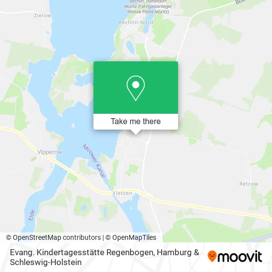 Карта Evang. Kindertagesstätte Regenbogen