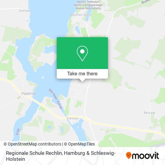Regionale Schule Rechlin map