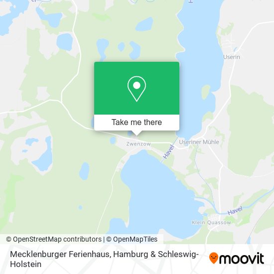 Mecklenburger Ferienhaus map