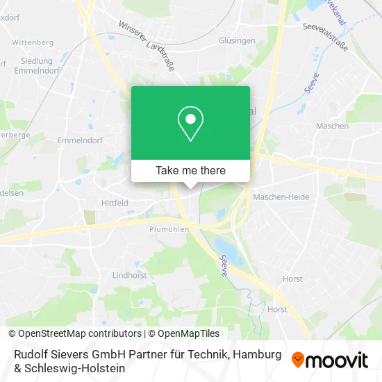 Карта Rudolf Sievers GmbH Partner für Technik