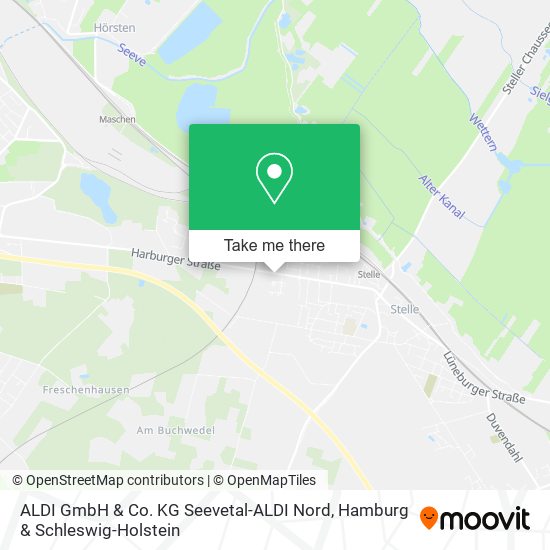 ALDI GmbH & Co. KG Seevetal-ALDI Nord map