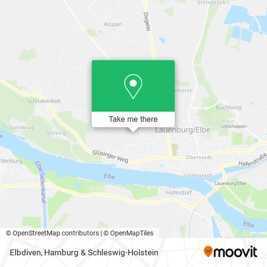 Карта Elbdiven