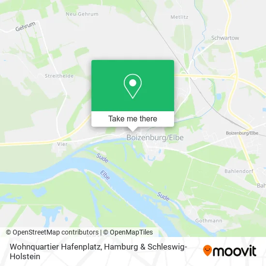 Карта Wohnquartier Hafenplatz
