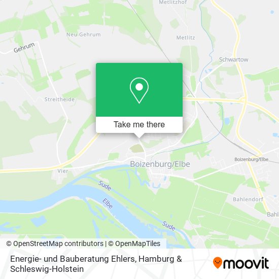 Energie- und Bauberatung Ehlers map