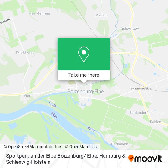 Sportpark an der Elbe Boizenburg/ Elbe map