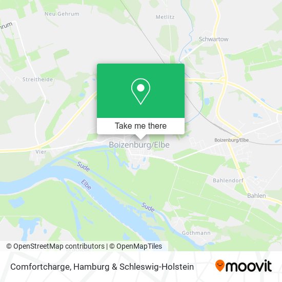 Comfortcharge map