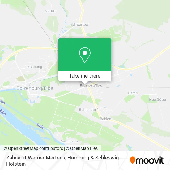 Zahnarzt Werner Mertens map