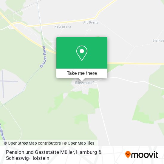 Pension und Gaststätte Müller map