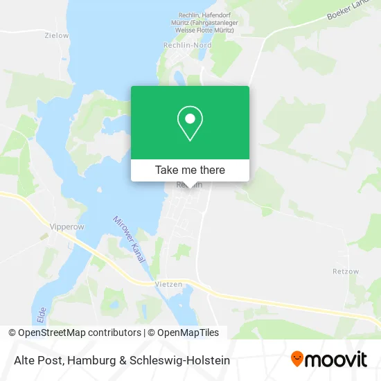 Карта Alte Post