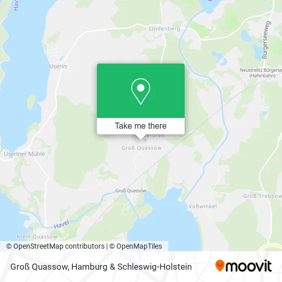 Карта Groß Quassow